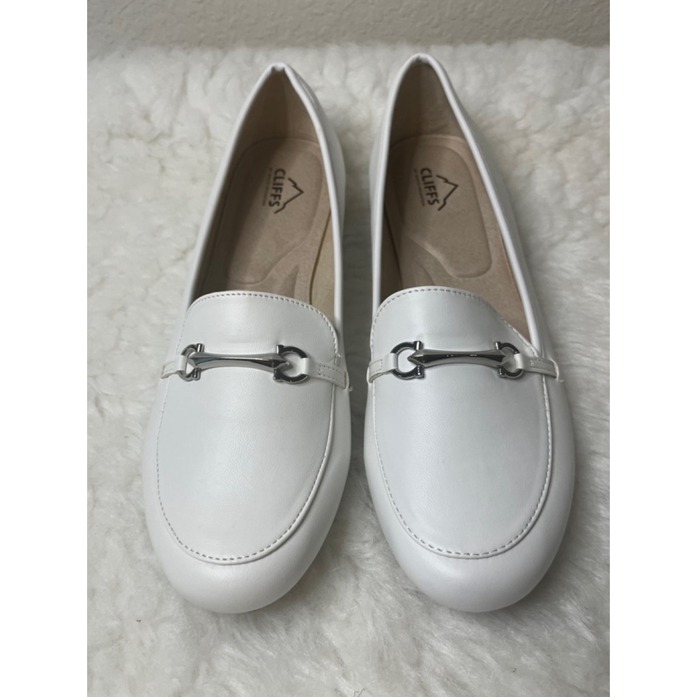 NWB WOMEN'S CLIFFS BY WHITE MOUNTAIN GLOWING LOAFERS SIZE 11